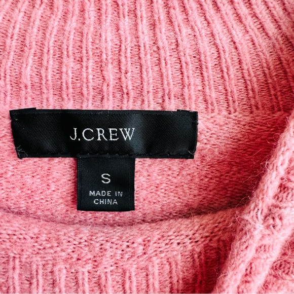 J.Crew Pink Wool Blend Sweater Size S - Picture 7 of 7